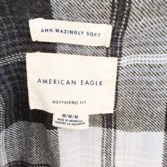AEO Ahh-amazingly soft flannel in size M - Picture 4 of 4